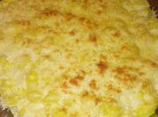 Una foto de macarrones con queso