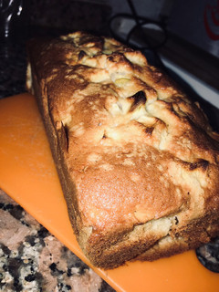 Una foto de Budín de manzana