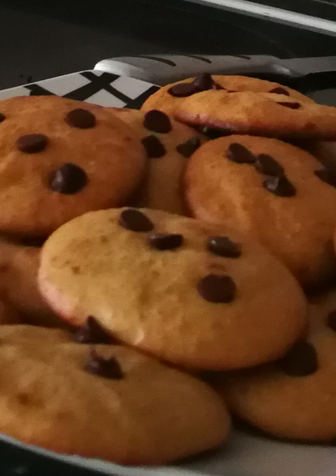 Una foto de Cookies de plátano y avena