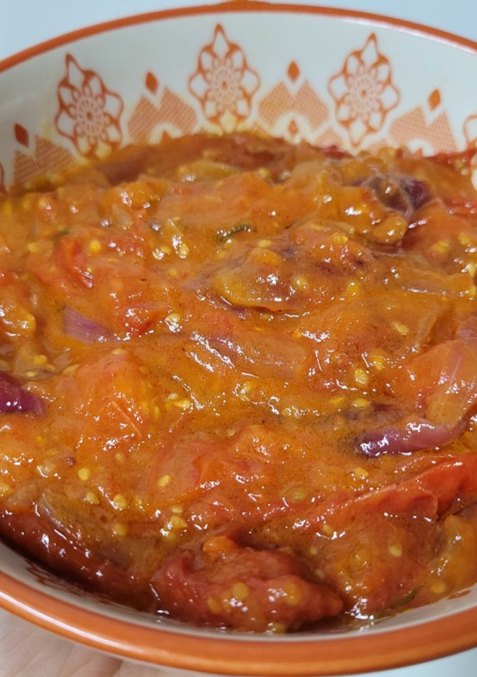 Una foto de Salsa de tomates express