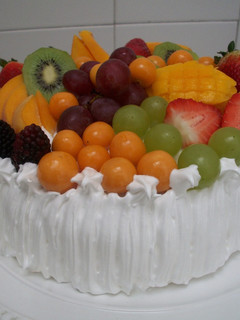 Una foto de Tarta frutos de mi tierra