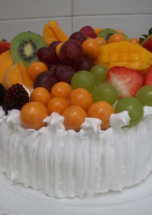 Una foto de Tarta frutos de mi tierra