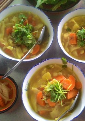 Hình của món Bánh canh O Huế.
