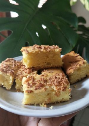 Foto resep 20. Bolu Tape Keju Panggang