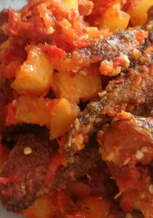 Foto resep Ikan Gabus Balado (haruan masak balado)