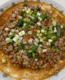 絞肉蒸雞蛋板豆腐