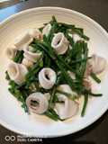Green Chives w/ Squid