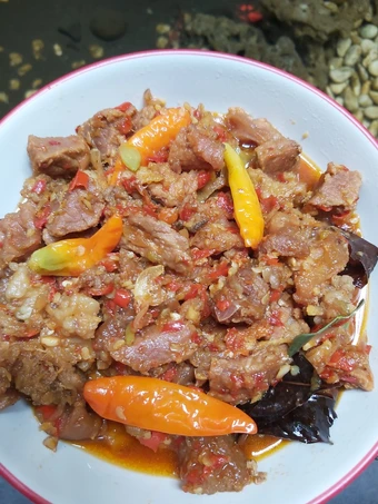 Langkah Gampang Membuat Resep Oseng mercon daging sapi yang Enak