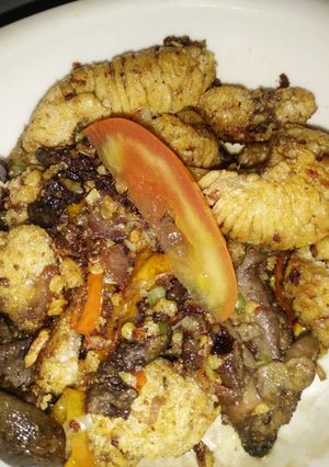 Foto resep Oseng piritan (jeroan/telor ikan emas)