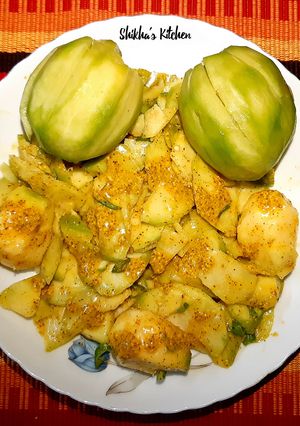 আমড়া মাখা রেসিপির প্রধান ছবি