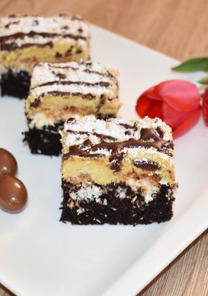 Kávés boci szelet recept fotója