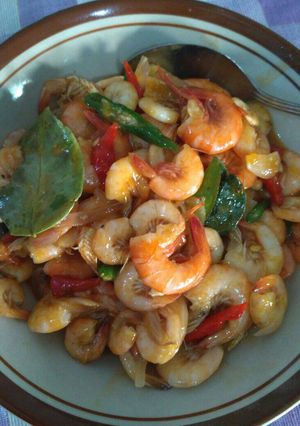 Foto resep Tumis Udang Saus Simple