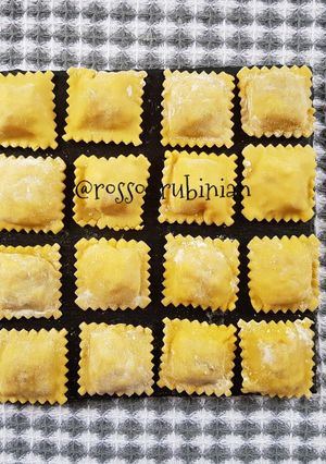 A picture of Monkfish Ravioli.