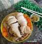 Cara Sederhana Membuat Resep  Ayam kukus Jahe (Chinese Steamed Chicken) yang Lezat Sekali, Menggugah Selera