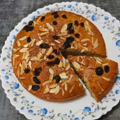 Banana Suji Cake A picture of Banana Suji Cake.