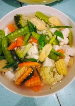 Foto resep Sayur Bening Campur Sari