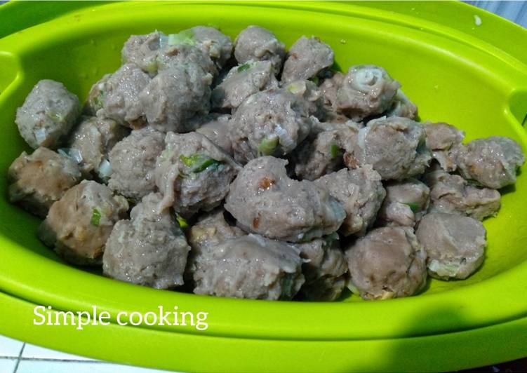 Bakso ikan (gurih & super wangi)