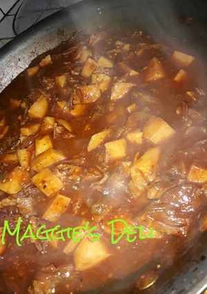 Una foto de Picadillo de carne deshebrada