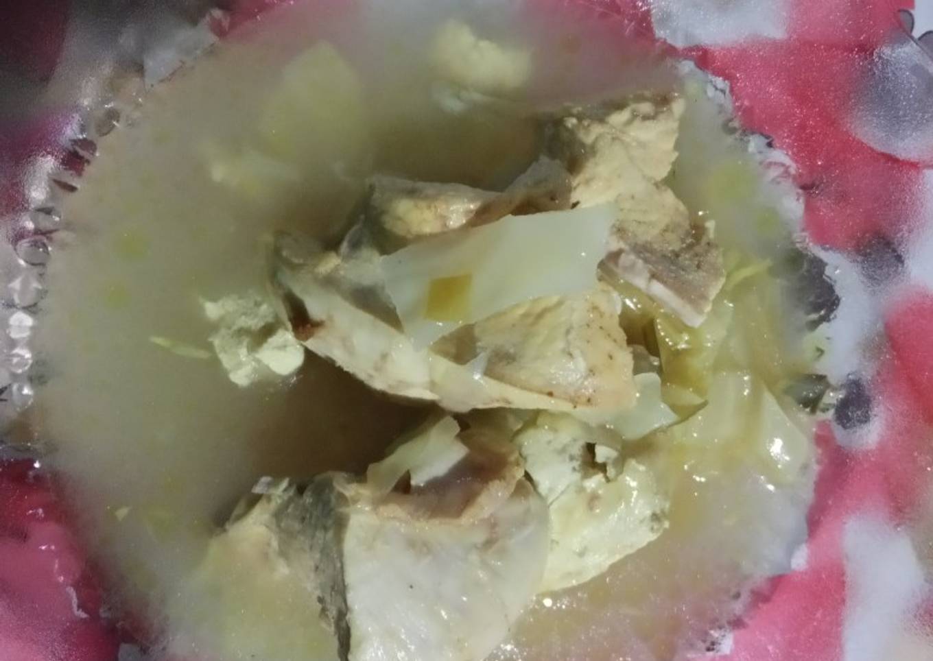 Sop ayam tahu ala wani