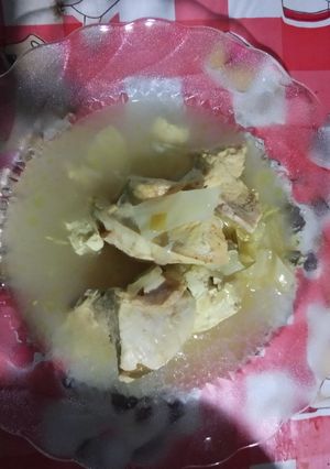 Foto resep Sop ayam tahu ala wani
