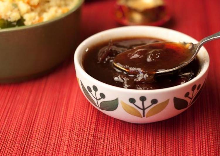 Step-by-Step Guide to Make Speedy #perfect combo: Jaggery-Dry Red Chilli-Tamarind Chutney