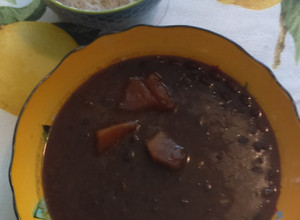 Una foto de Frijoles negros