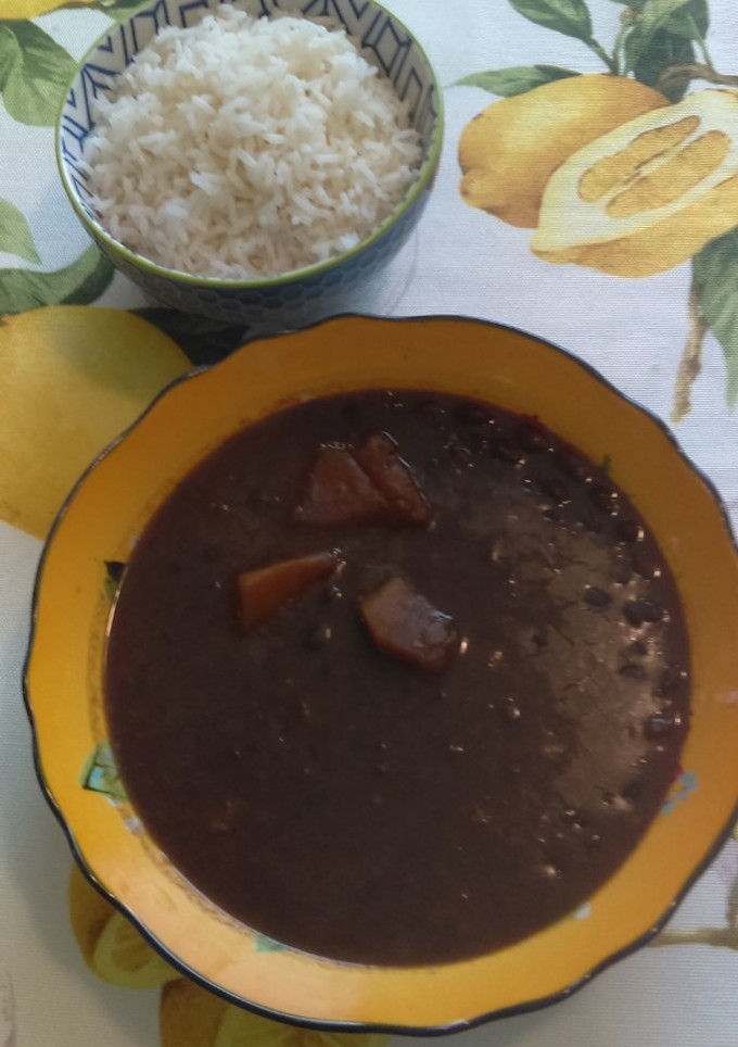Una foto de Frijoles negros