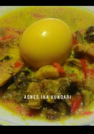 Foto resep Ikan Pari Asap Kuah Santan