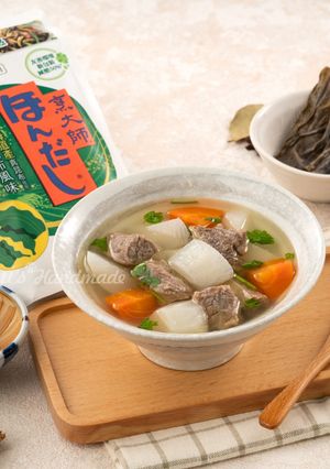 清燉蘿蔔牛肉湯 的食譜成品照片