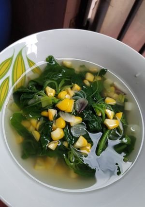 Foto resep Sayur bayam (tanpa daun salam)