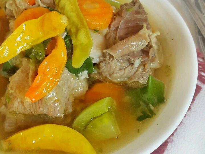 Langkah Mudah untuk Menyiapkan Resep Asem - Asem Iga Sapi #KitaBerbagi Anti Ribet, Mantap Sekali