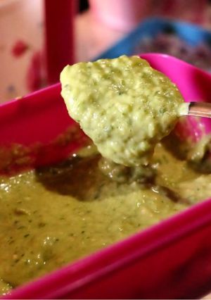 Una foto de Salsa de aguacate