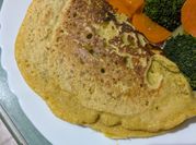 Una foto de omelette sin huevo