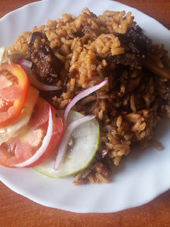 A picture of Beef pilau.