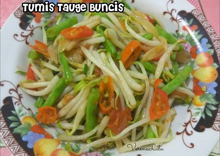 Recook Tumis Tauge Buncis