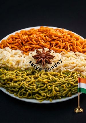 तिरंगा मैगी रेसिपी मुख्य फोटो