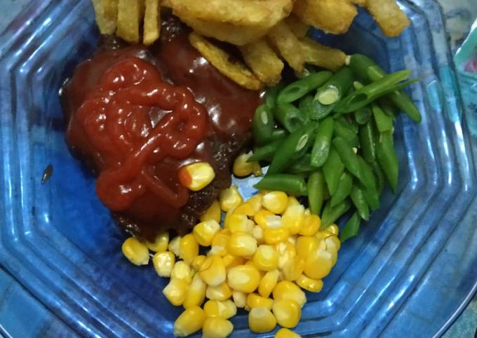 Standar Resep termudah bikin Kentang Goreng Krispi ala Restoran cepat saji  menggugah selera