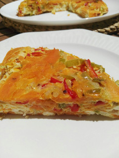Una foto de Frittata de boniato y queso feta