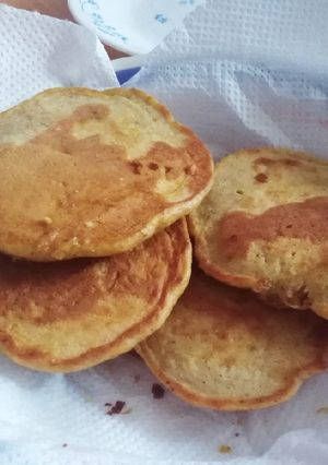 Una foto de Pancakes de avena nutritivos