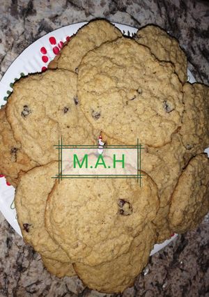 A picture of Oat cookies.