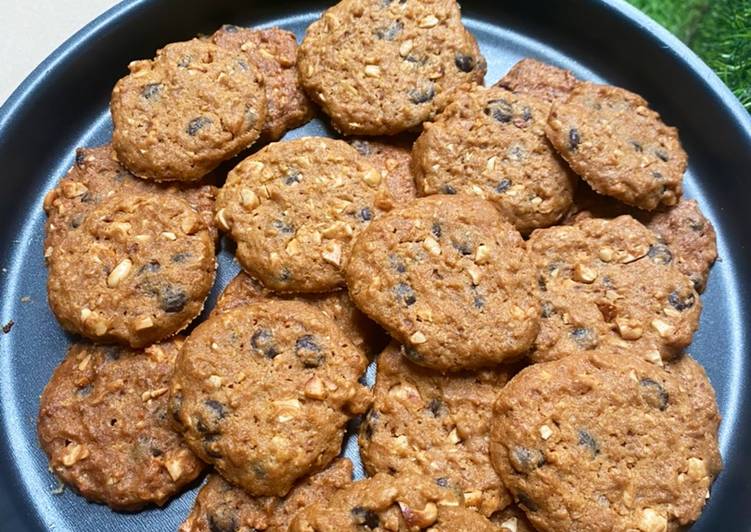 Bagaimana Menyiapkan Choco Oat Cookies Anti Gagal