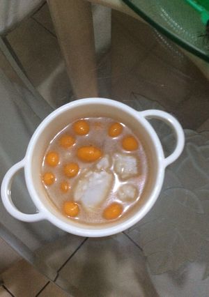 Foto resep Kolak biji salak ubi orange