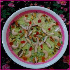 A picture of Raw Pumpkin halwa.