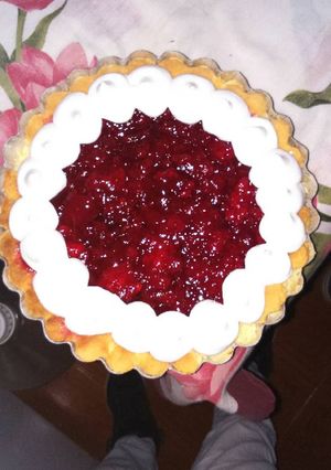 Una foto de Tarta de frutilla