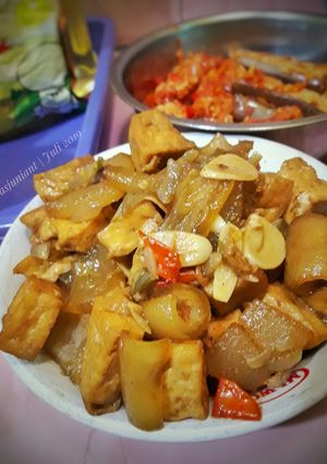 Foto resep 18. KIKIL Tahu Kecap Pedas