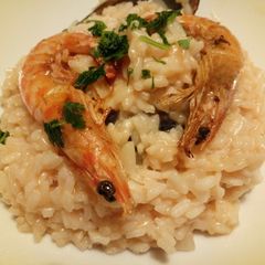 A picture of Risotto ai frutti di mare.