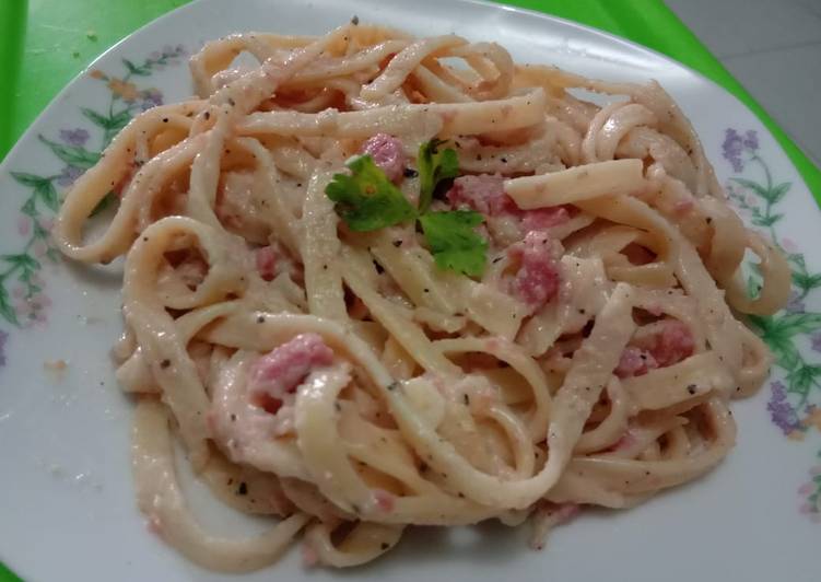 Langkah Mudah untuk Membuat Fettucini Carbonara yang Lezat Sekali