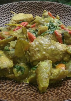 Foto resep 17. Ayam Terong Kuah Kemangi