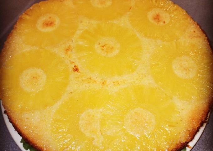Le moyen le plus simple de Préparer Appétissante Gâteau à l'ananas