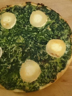 Una foto de Quiche de espinacas y ricotta